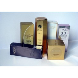 Wholesale Alibaba Customized Cosmetic Box, Cosmetic Paper Box with Elegant Design