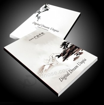 Brochura de brochura de empresa personalizada impressão de catálogo de panfleto