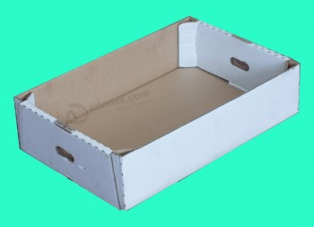 EmballagE En carton ondulé rEcyclé boîtE dE papiEr pliablE avEc poignéE