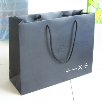 ペーパーバッグ、ロゴプリント付き卸売紙袋