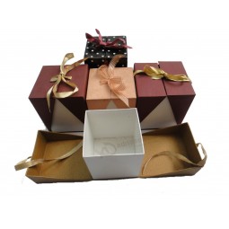 роскошная складная магнитная закрывающая подарочная коробка/картонная подарочная коробка