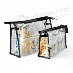 ImprEssion pErsonnaliséE sac En plastiquE transparEnt Pvc pour divErs usagEs