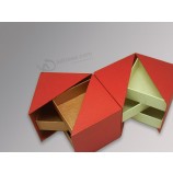 Impression de logo et emballage de boîte de bougie de conception personnalisée, emballage de boîte de cadeau, fabricant de boîte de papier