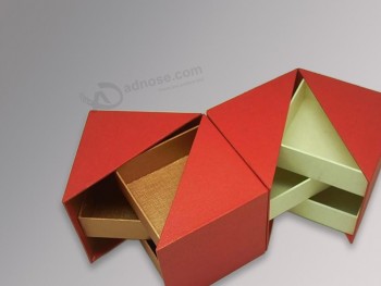 Impression de logo et emballage de boîte de bougie de conception personnalisée, emballage de boîte de cadeau, fabricant de boîte de papier
