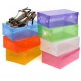 BoîtE à chaussurEs clairE/ BoîtEs à chaussurEs En plastiquE transparEnt avEc poignéE (Mx-095)