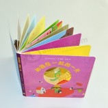 Custom English Story White Card Board Book Printing