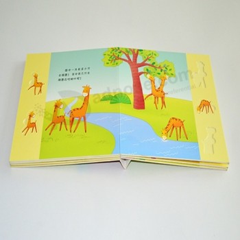 Die-Cut Children Book Printing, Baby Book Printing with Perforation
