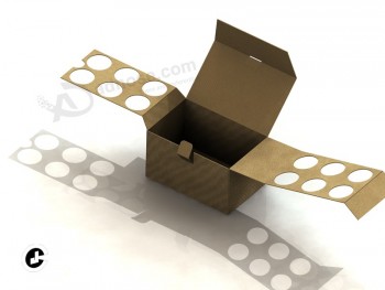 Emballage d'oeufs sur mesure Emballage d'oeufs sur papier forestier