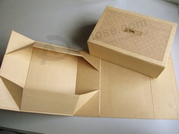 신발 접힌 수제 선물 종이 상자, 종이 상자