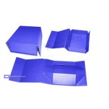 定制设计礼品/鞋子折叠盒与磁铁clousur即