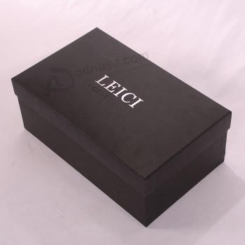 мужская обувь подарочной упаковке коробка с шелком-логотип для трафаретной печати
