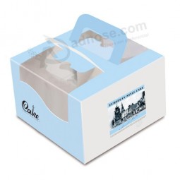 便宜的定制高标准蛋糕包装纸盒