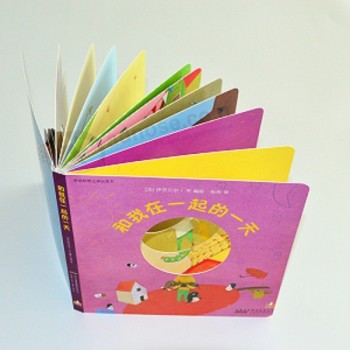 Hoge kwaliteit bord kinderen boek afdrukken, aangepaste afdrukservice