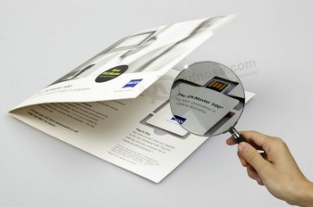 HD Printing Cheap Paper Webkey with Double Sides Full Color Printing Can Work on All Computers