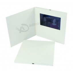 Custom 2.4/4.3/5/7英寸 LCD Screen Blank White Video Brochure/卡/小册子