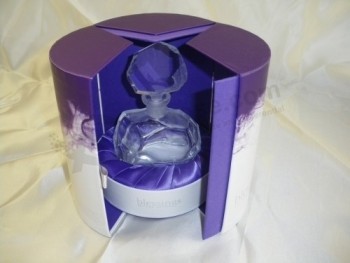カスタムロゴ専門のエレガントな紙の香水ギフト包装ボックス