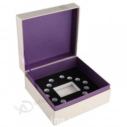 滑开式礼品盒香水包装带模切插件定制