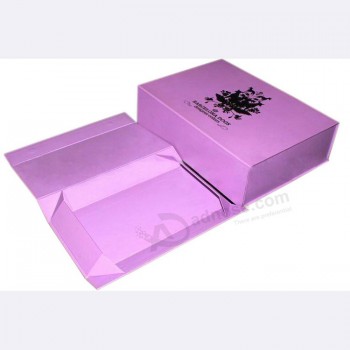 оптовый логотип напечатал перерабатываемый картон складной шкаф косметический в косметической коробке, духи