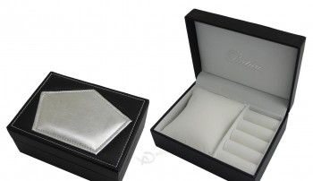 Caixa de relógio de embalagem de papelão com pequena almofada interior