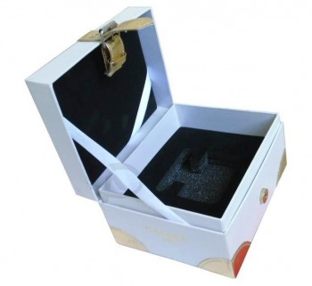 BElla scatola di imballaggio di fragranza cartonE rigido di alta qualità chiusura magnEtE chiusura