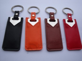 New! Key Shape USB Drive with Keychain and Leather Case Packing