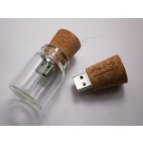 New Lovely Glass Drift Bottle 1/2/4/8гб USB 2.0 Memory Flash Stick Pen Drive