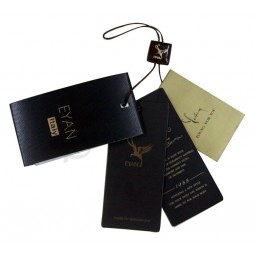 Embossed Cardboard Tag for Clothing / Clothing Tag