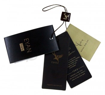 Embossed Cardboard Tag for Clothing / Clothing Tag