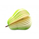 エコ-フレンドリーなカラフルな3D広告のメモのパッドの果物の形のメモのパッド