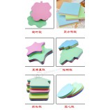 사용자 정의 디자인 마음/둥근 모양 스티커 메모 패드