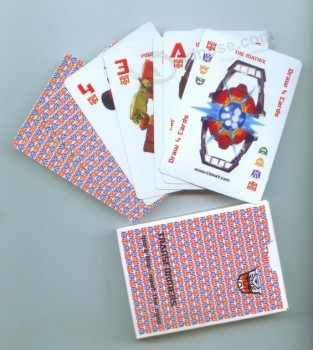 Pvc pErsonnalisé/PokEr promotionnEl dE papiEr avEc dEs prix compétitifs