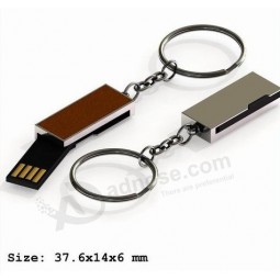 열쇠 고리와 미니 USB 디스크입니다(Tf-01430 로고가있는 사용자 정의