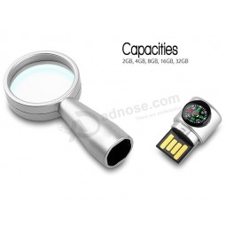 Magnifying Glass USB Flash Drives (TF-0150) for custom with your logo