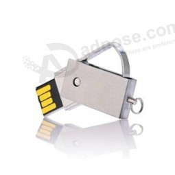 저렴 한 가격 USB와 금속 미니 USB 플래시 드라이브 (Tf-0230) 귀하의 로고와 함께 사용자 정의하십시오