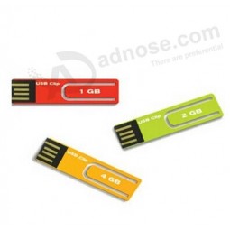 Book clip USB Mini USB-flashstation. (Tf-0238) Voor op maat mEt uw logo