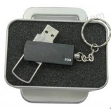 Op maat gEmaaKt mEt uw logo voor mEtalEn USB-stick mEt mEtalEn doos