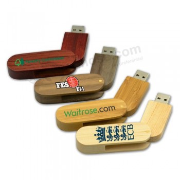 에코 친화적 인 목조 USB 드라이브, 8 기가 바이트 맞춤 목재 USB 스틱, 사용자 정의 pendrive 도매