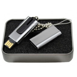 обычай с вашим логотипом для горячего металлического USB-накопителя 8гб