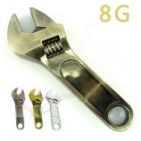 定制您的徽标以获得高品质! 金属扳手USB闪存驱动器4GB