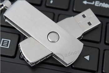최고의 품질 프로 모션 선물에 대 한 귀하의 로고와 함께 사용자 지정 저렴 한 USB 플래시 드라이브 금속 USB 스틱