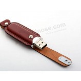 Factory Customized OEM Leather USB Real Capacity!
