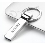 대중적인 금속 USB 펜 드라이브 4Gb 진짜 수용량을위한 당신의 로고를 가진 관례