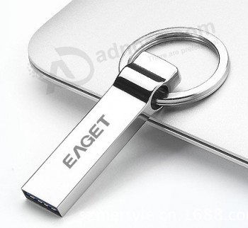 대중적인 금속 USB 펜 드라이브 4Gb 진짜 수용량을위한 당신의 로고를 가진 관례