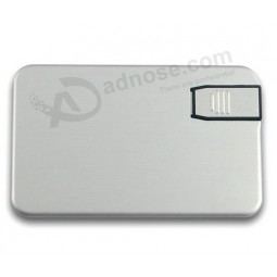 定制与您的标志为新产品优质银色金属卡USB (TF-0186)