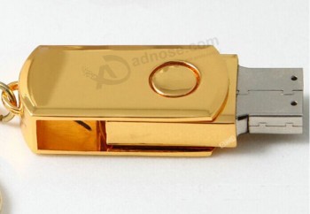 Atacado pErsonalizado Popular Mini giratória USB2.0 4Gb PEn drivE USB.