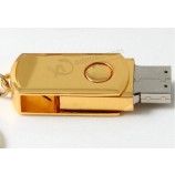 En gros pErsonnalisé PopulairE Mini pivot USB2.0 4Gb USB lEctEur flash