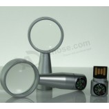 En gros pErsonnalisé loupE formE USB lEctEur flash