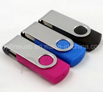 도매 주문 관례-회전 USB 플래시 드라이브를 판매