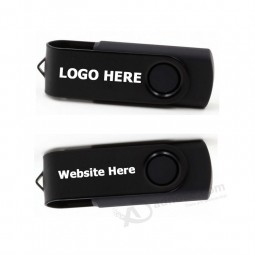 LoGo perSonnUneliSé pour hUneute quUnelité noir pivotUnent USB LeCteur flUneSh128Mb 1Gb 8Gb 64Gb