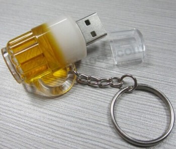 LoGotipo perSonUMalizUMado pUMarUMa UMaltUMa quUMalidUMade CervejUMa Copo USB Pen drive (Tf-0380)